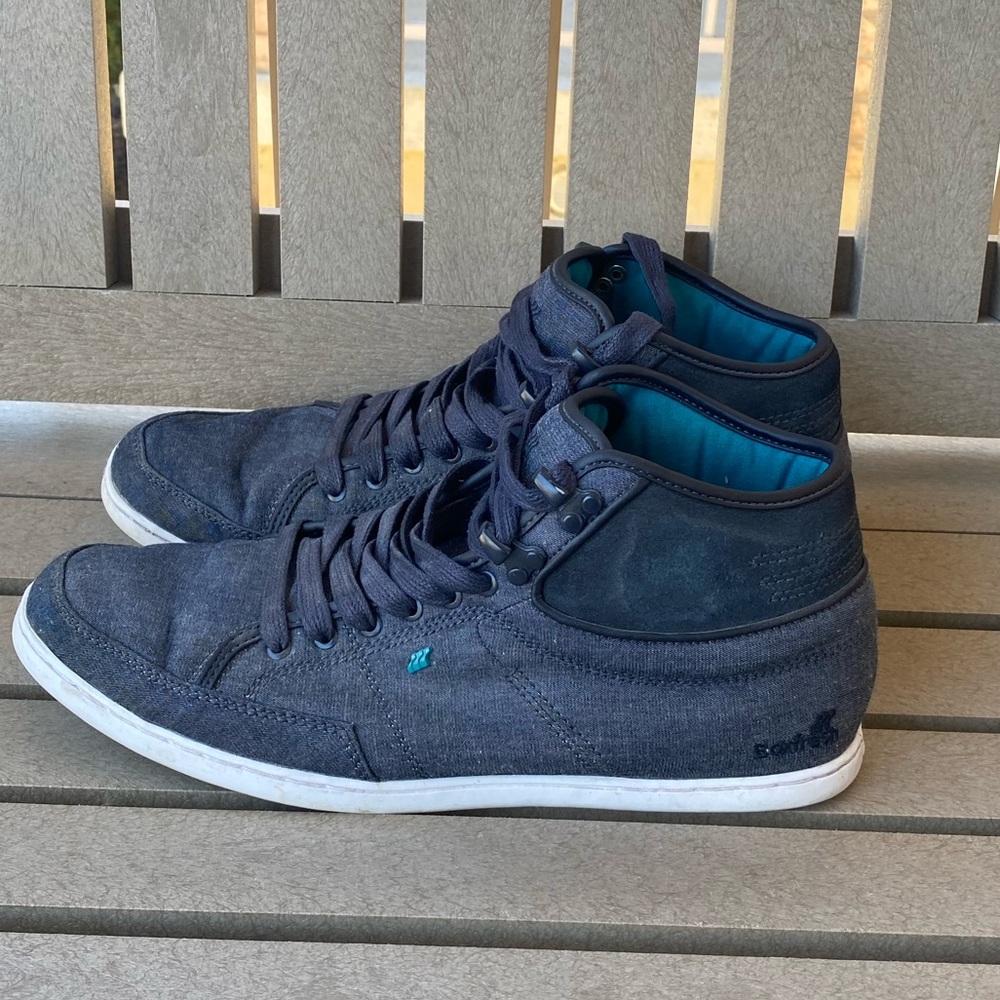 Boxfresh Blue Hightops Size 9